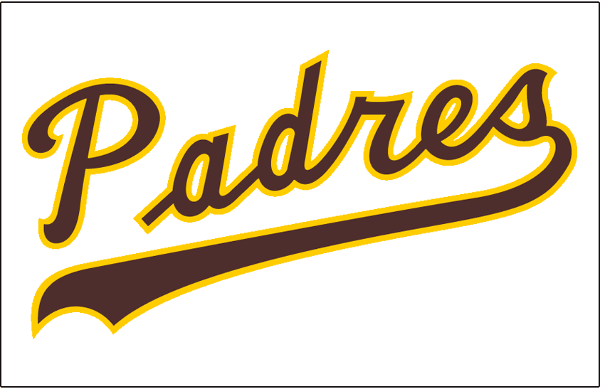 San Diego Padres 1974-1977 Jersey Logo iron on heat transfer